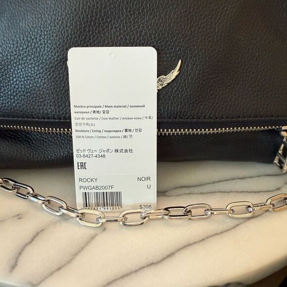 Zadig & Voltaire Logo Plaque Chain-Link Crossbody
Bag - Picture 8 of 10